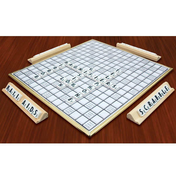 Deluxe Low Vision Scrabble Set FOR SALE
